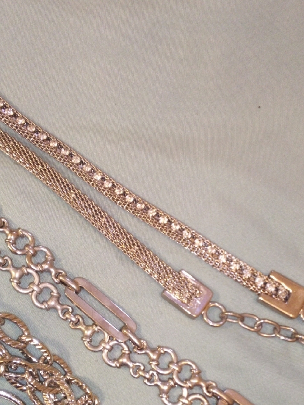Women's Silver Layered Chains/Necklace and Miscellaneous Jewelry Sets - Picture 4 of 7